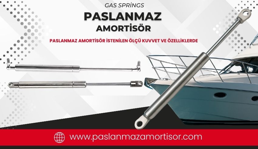 Özel Ölçü Kuvvette Paslanmaz Amortisör