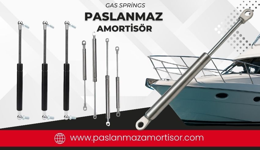 Antalya Paslanmaz Krom Gazlı Amortisör Üreticisi