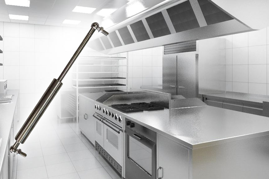 Gıda Mutfak Paslanmaz Amortisör